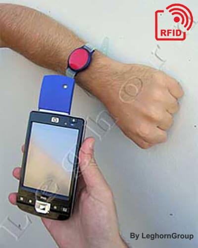 brazalete reloj rfid uhf ejemplos de uso