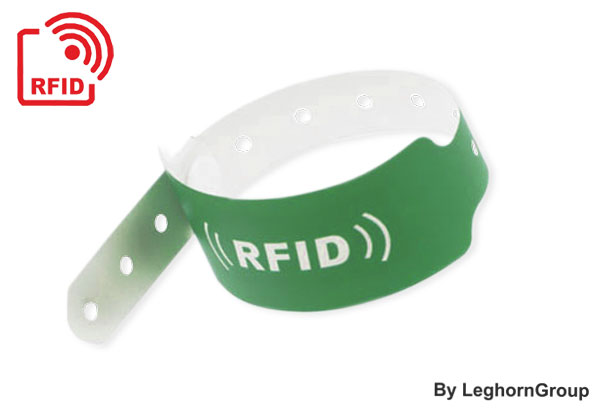 Brazaletes RFID LF/HF/UHF De PVC (vinilo)