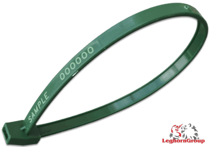 precinto plástico de longitud fija tipo anillo hornseal 7x260mm
