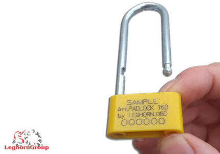 precinto plástico tipo candado anillo acero padlockseal 160-4