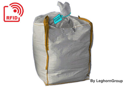 precinto plástico rfid para la gestión de big bag de lodo