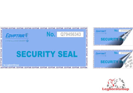 etiqueta de seguridad para compañias aéreas y aeropuertos