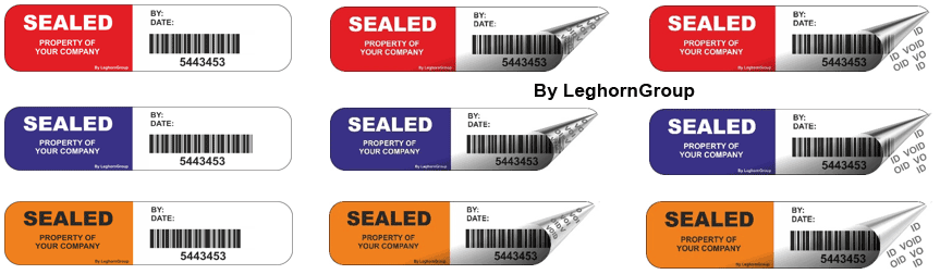 etiqueta seguridad para companias aereas colores personalizaciones