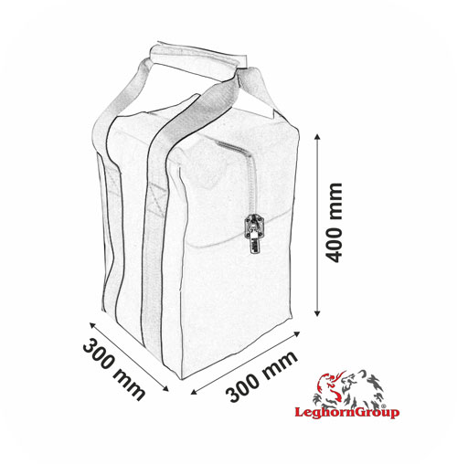 Bolsas de Seguridad Catania para transporte de dinero - diseño técnico